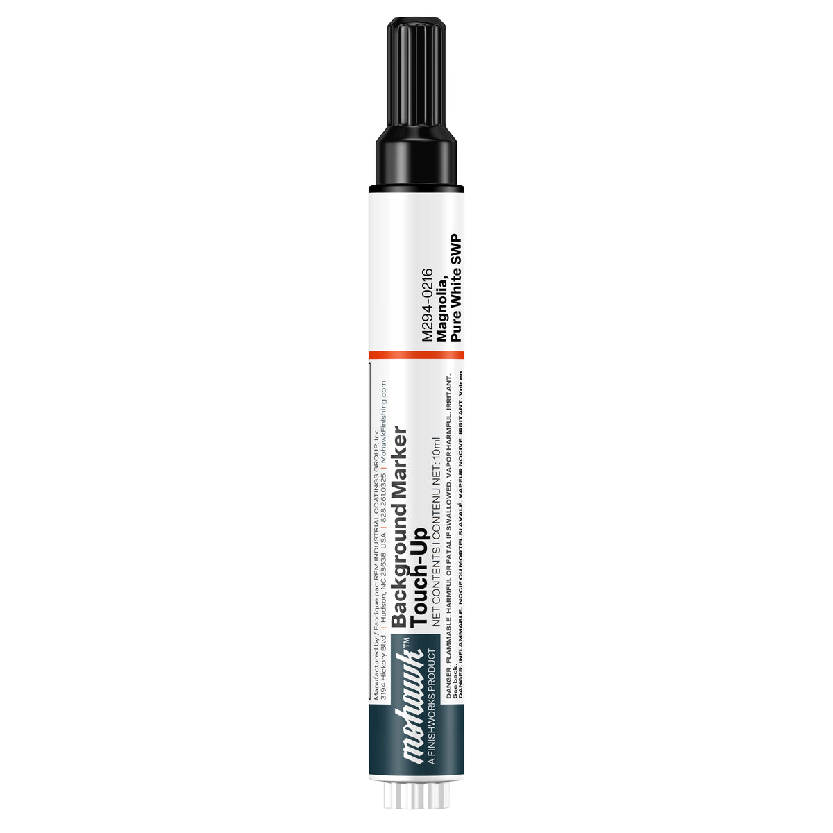 Mohawk Magnolia Pure White SWP background marker touch-up pen for wood finish repair