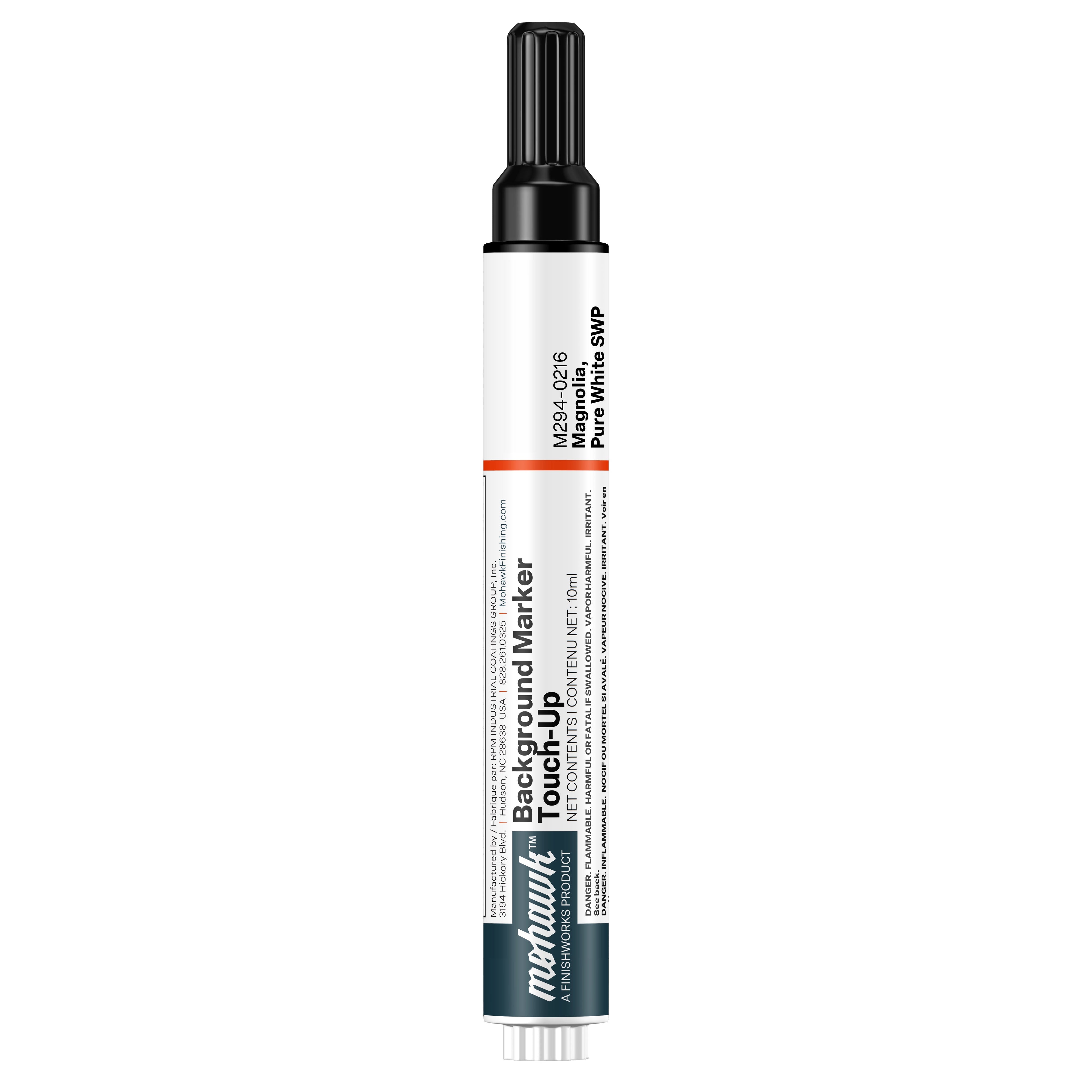Mohawk Magnolia Pure White SWP background marker touch-up pen for wood finish repair