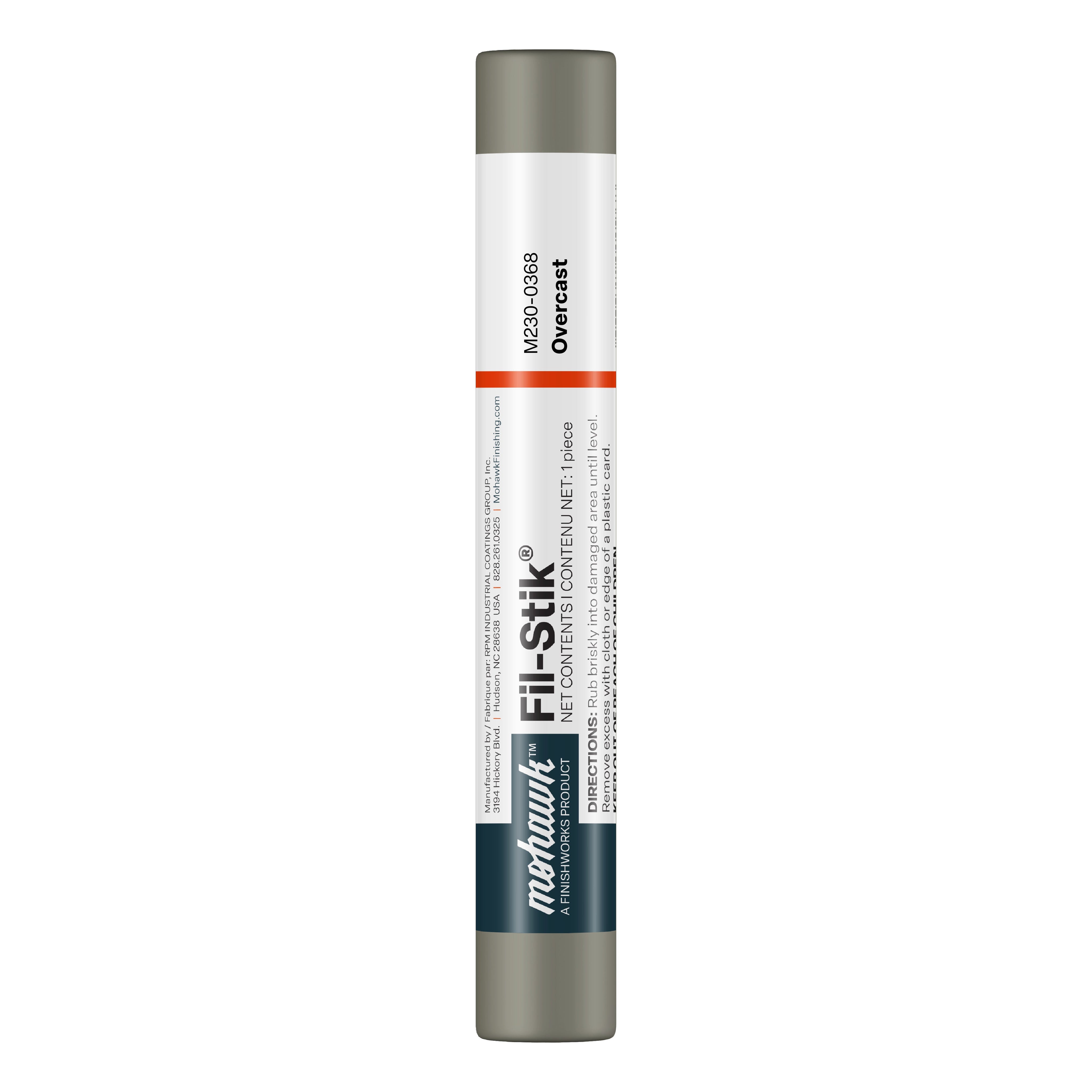Mohawk Overcast Fil-Stik wax putty stick for wood repair