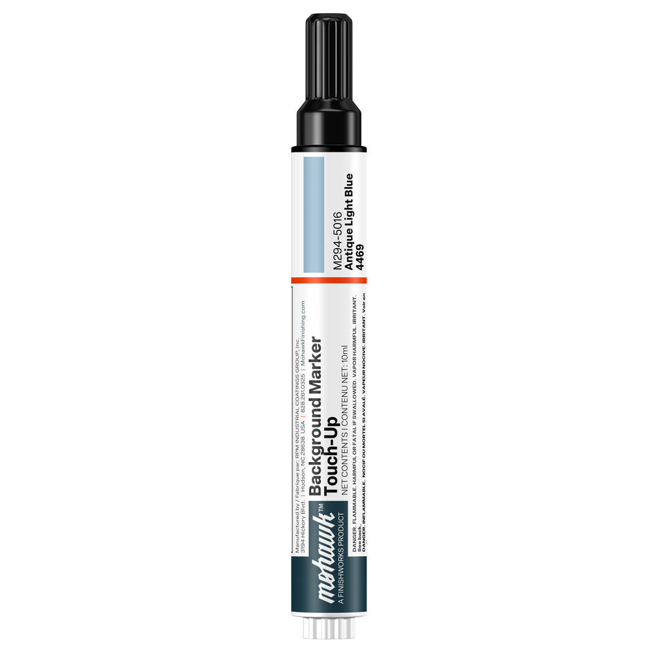 Mohawk Antique Light Blue background marker touch-up pen for wood finish repair