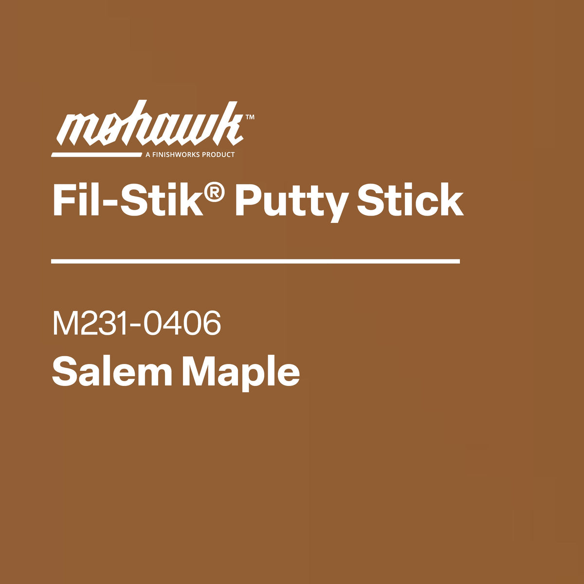 Mohawk M231-0406 Salem Maple furniture touch-up filler stick