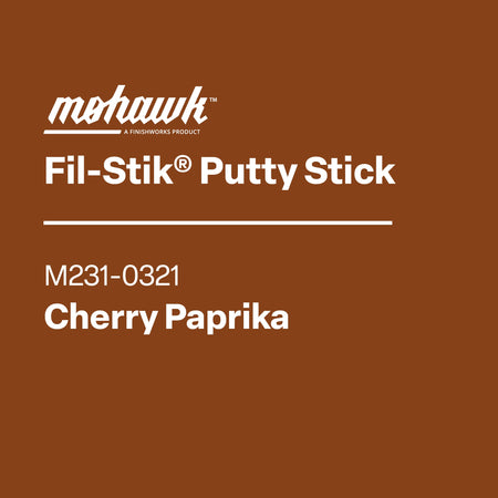 Mohawk M231-0321 Cherry Paprika furniture scratch and nick touch-up stick