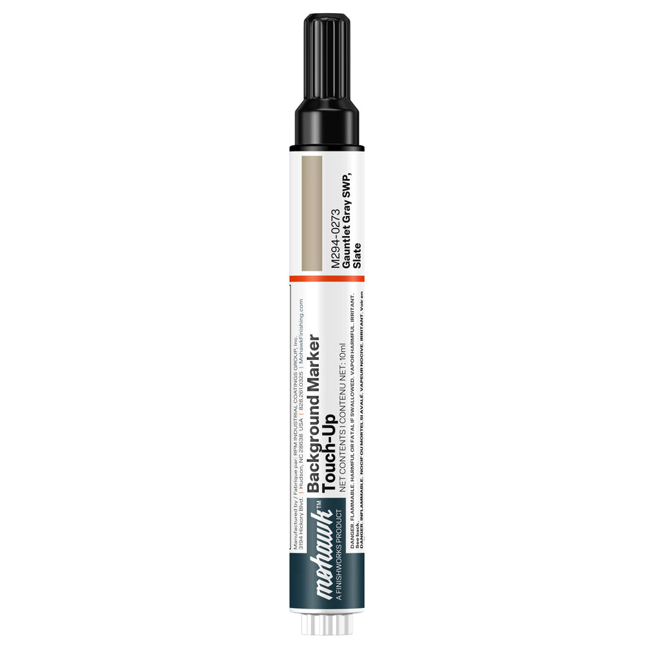 Mohawk Gauntlet Gray Slate Background Touch-Up Marker for wood repair

