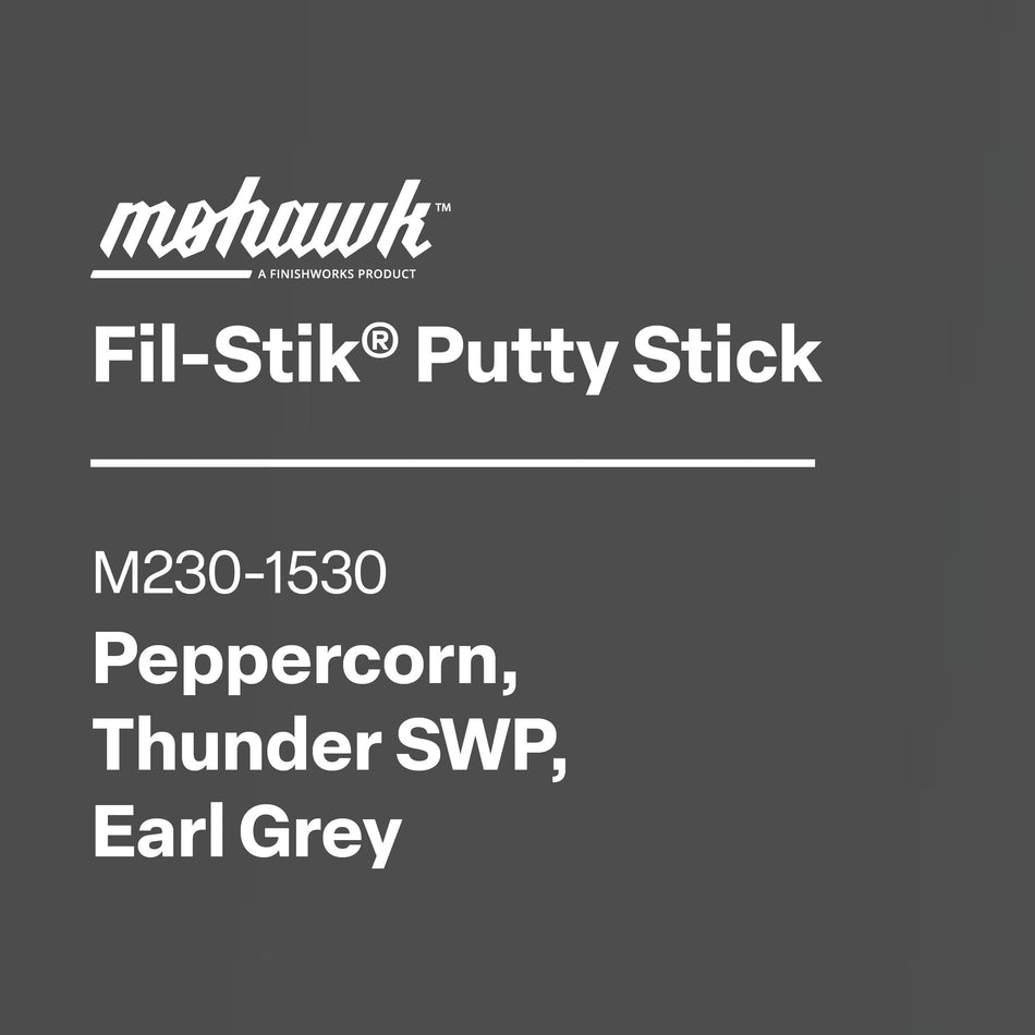 Mohawk Fil-Stik Peppercorn, Thunder Swp, Earl Grey