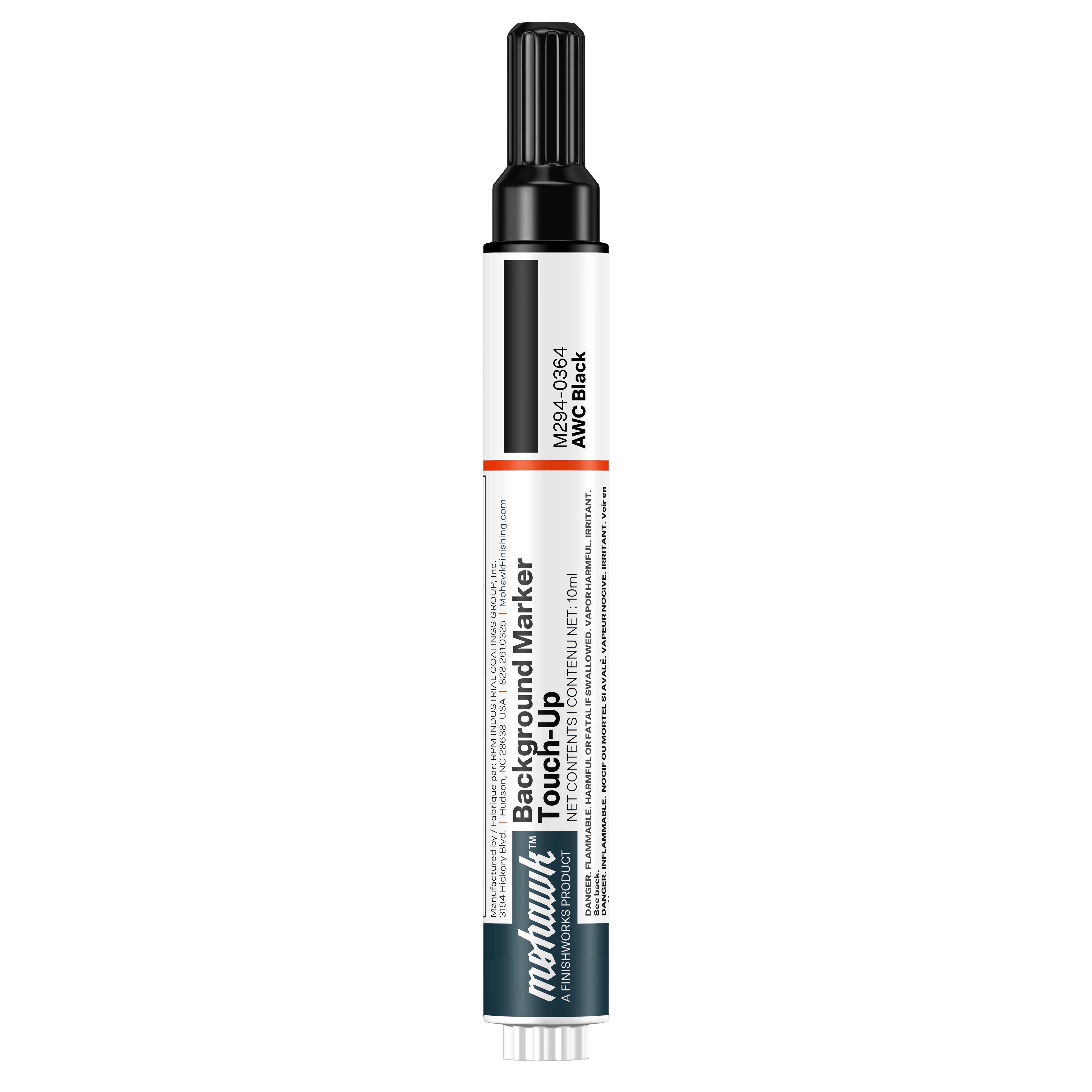Mohawk AWC Black background marker touch-up pen for wood finish repair