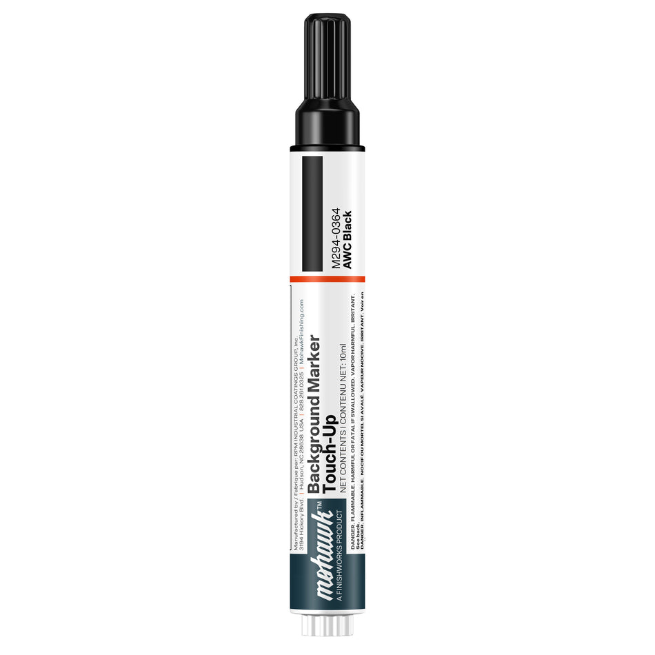 Mohawk AWC Black background marker touch-up pen for wood finish repair