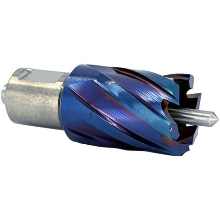 nACo coated annular cutter 1-11/16 inch steel hole cutter 3 inch depth