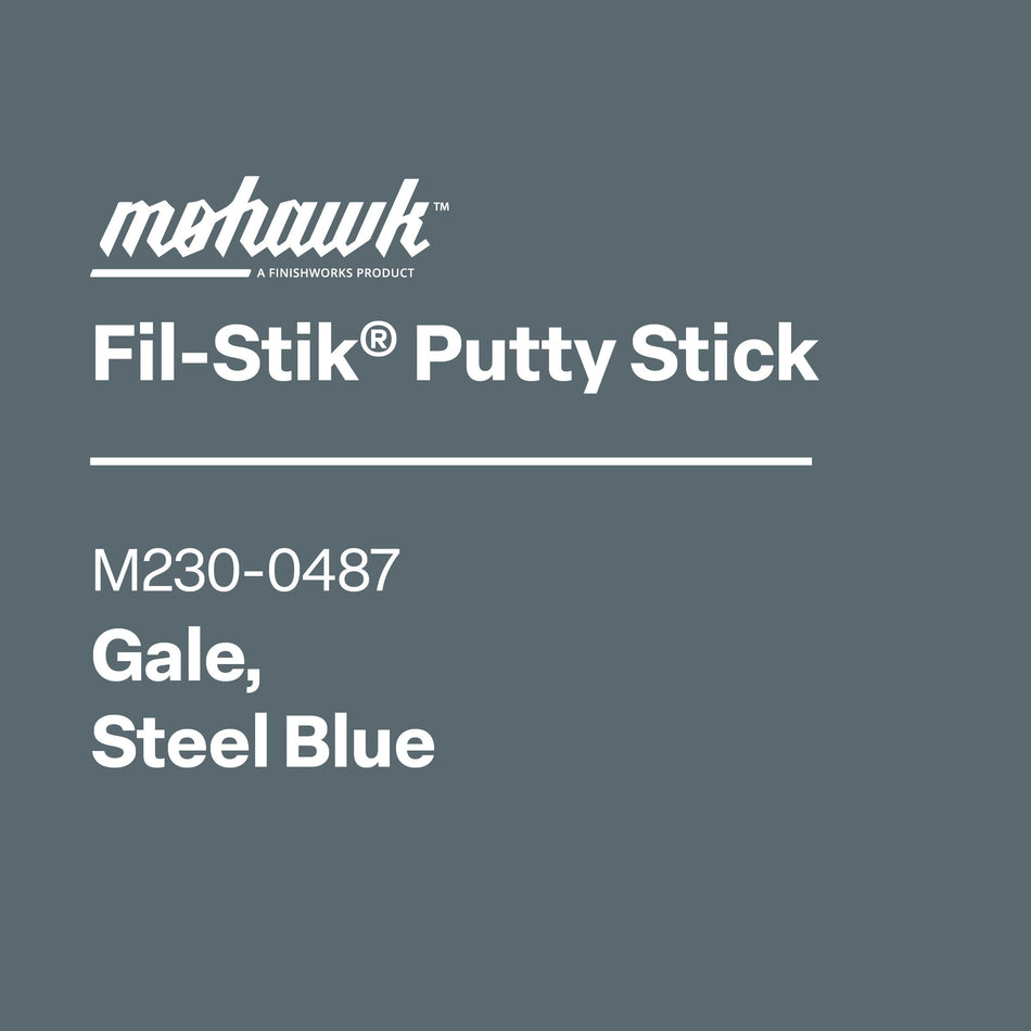 Mohawk M230-0487 Steel Blue furniture scratch and nick touch-up stick