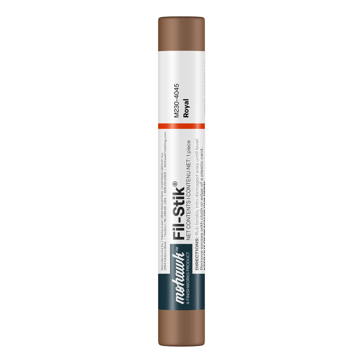 Mohawk Royal Fil-Stik wax putty stick for wood scratch repair
