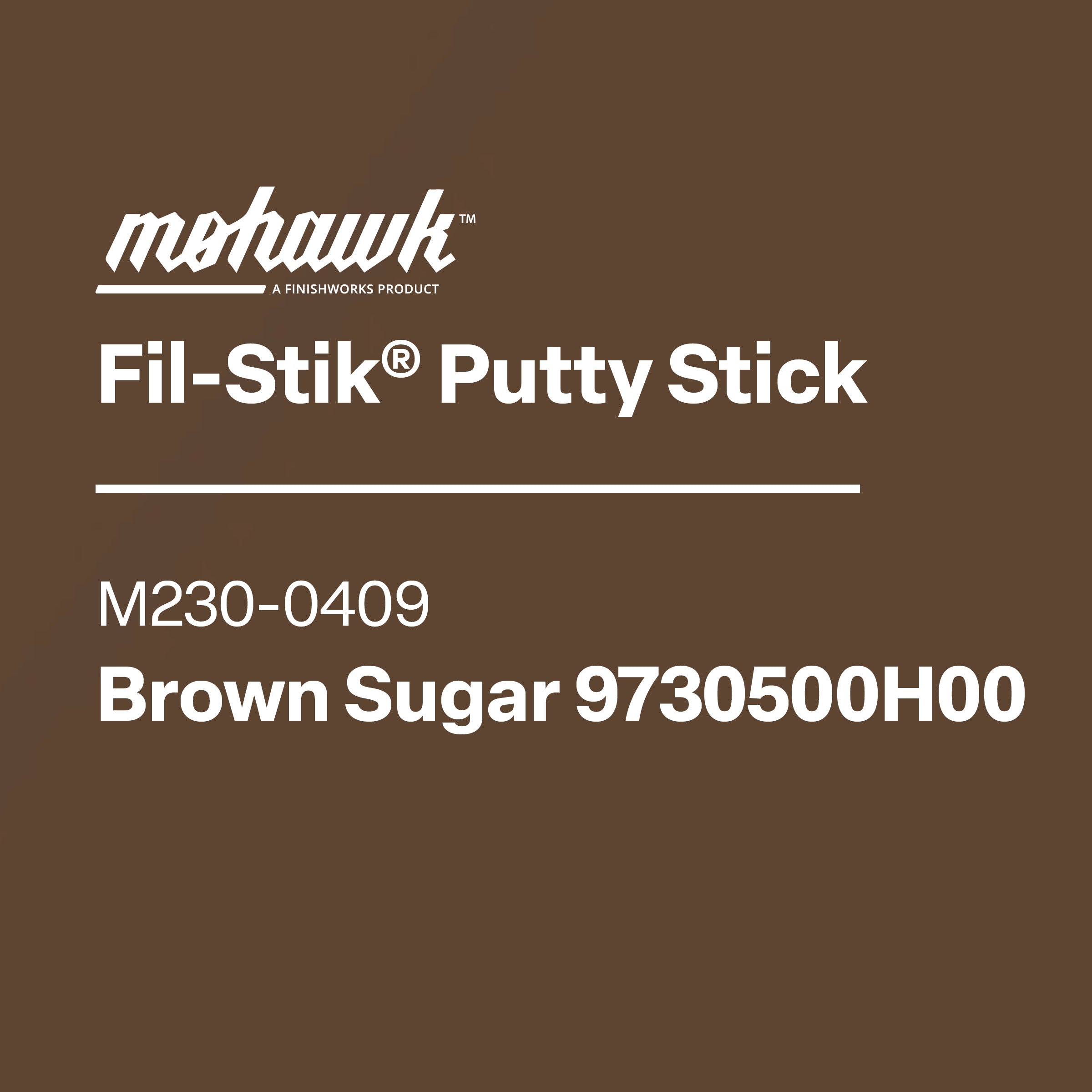 Mohawk M230-0409 Brown Sugar furniture scratch and nick touch-up stick