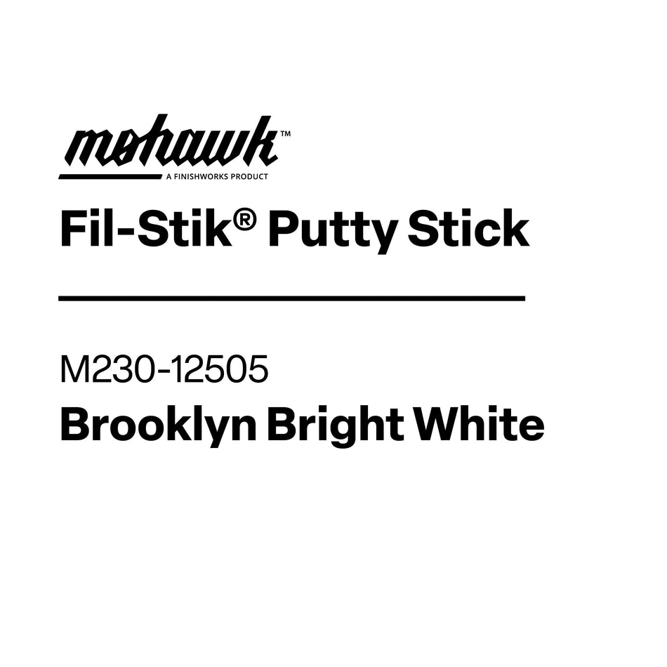 Mohawk Brooklyn Bright White furniture scratch and nick touch-up stick