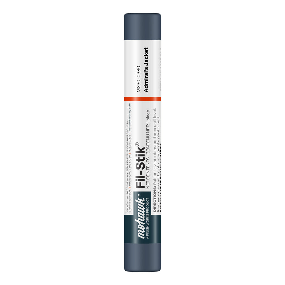 Mohawk Admiral's Jacket Fil-Stik wax putty stick for wood repair