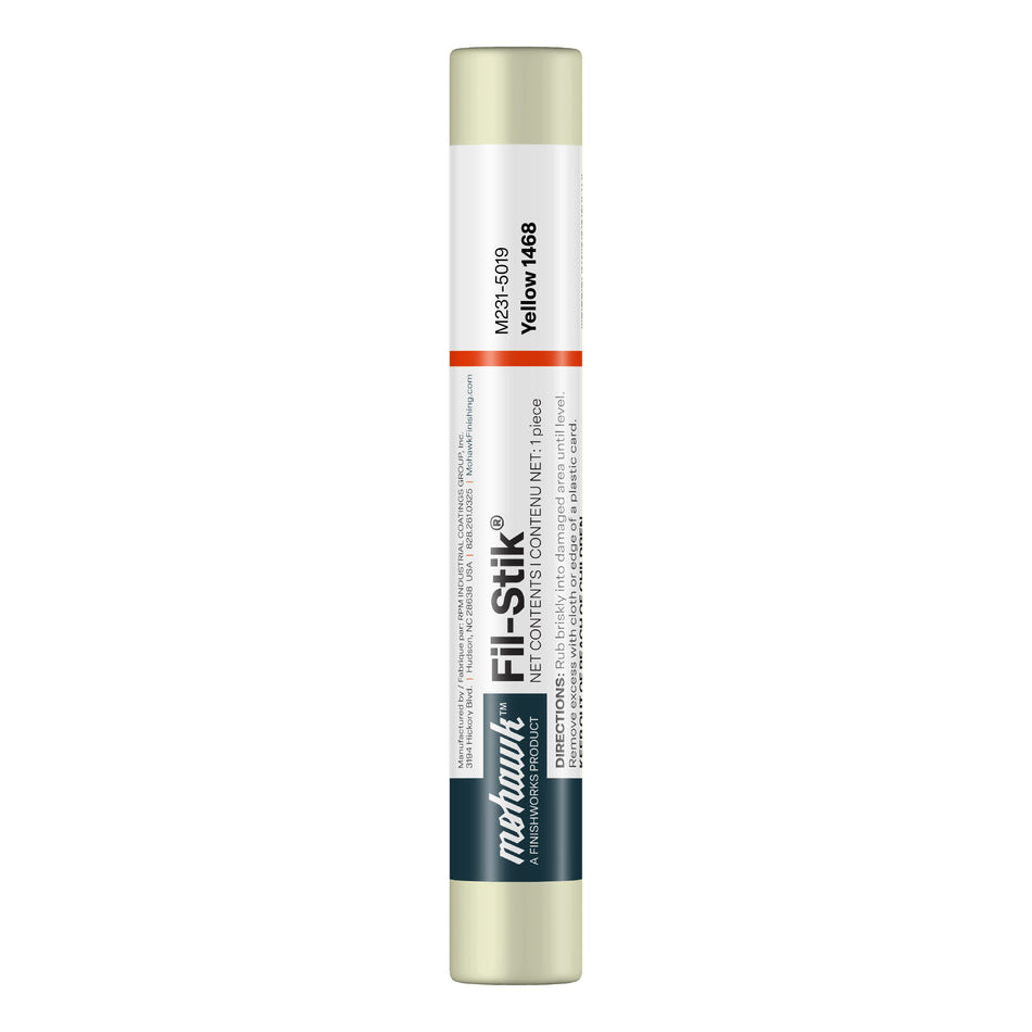 Mohawk Yellow 1468 Fil-Stik wax putty stick for wood repair
