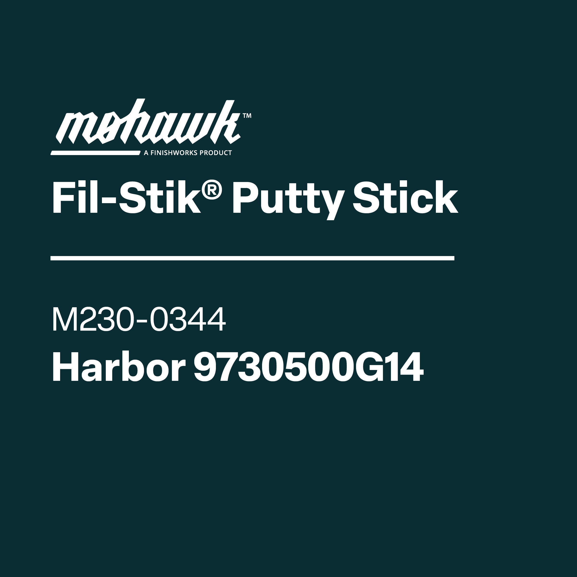 Mohawk M230-0344 Harbor furniture scratch and nick touch-up stick