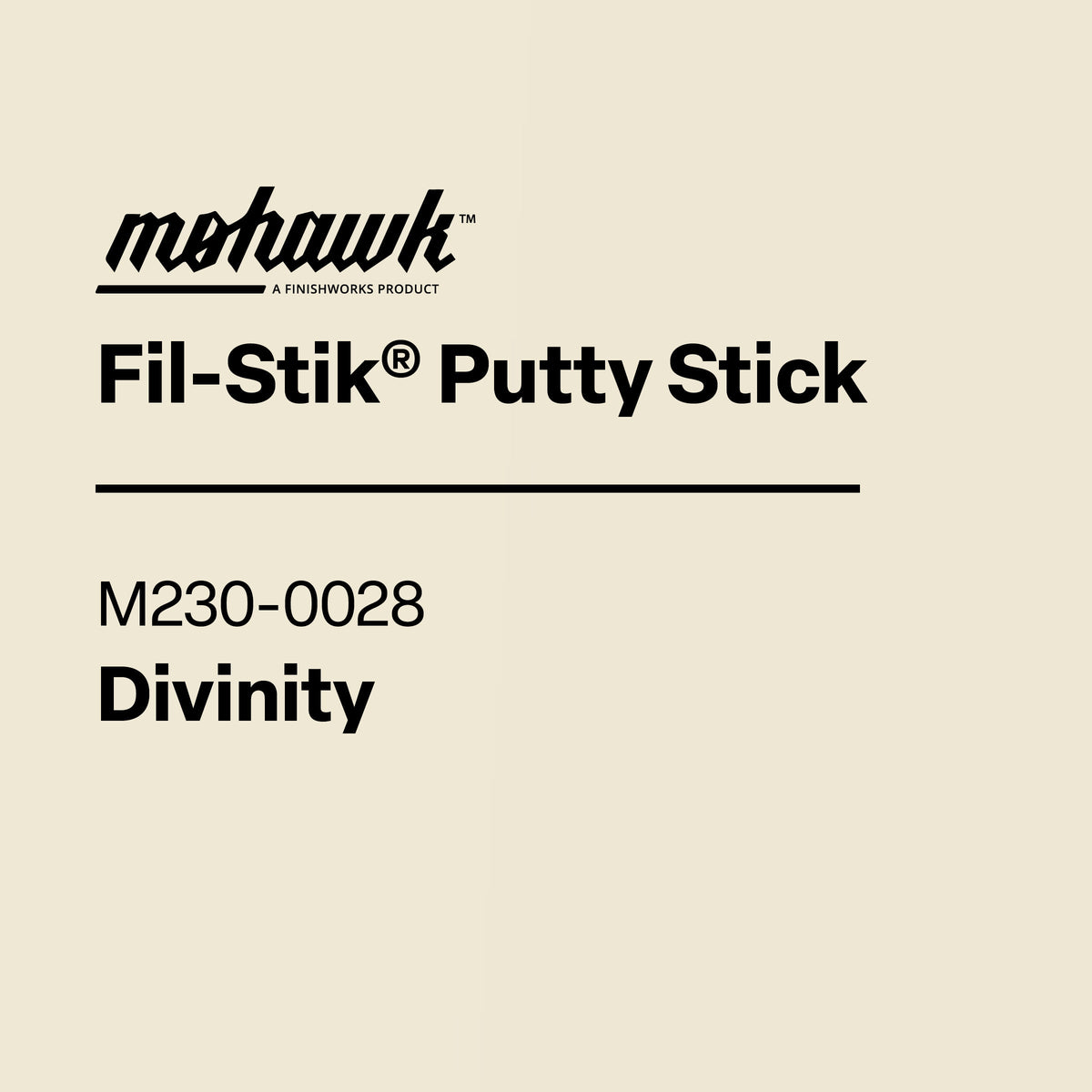 Mohawk M230-0028 Divinity furniture scratch and nick touch-up stick