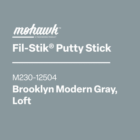 Mohawk M230-12504 Brooklyn Modern Gray furniture scratch and nick touch-up stick
