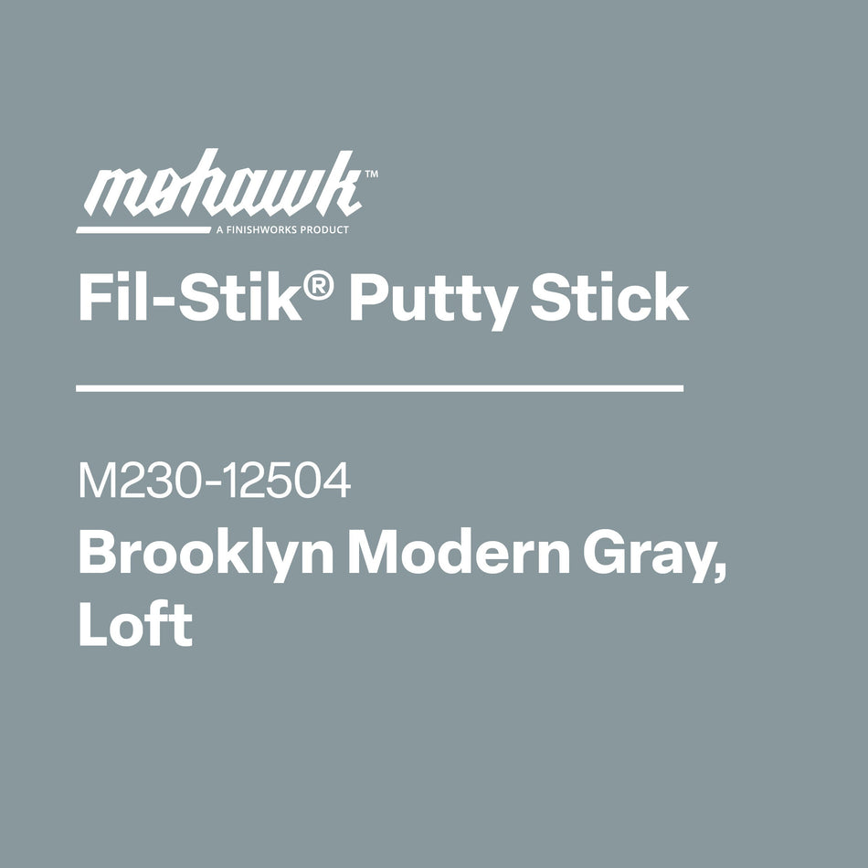 Mohawk M230-12504 Brooklyn Modern Gray furniture scratch and nick touch-up stick