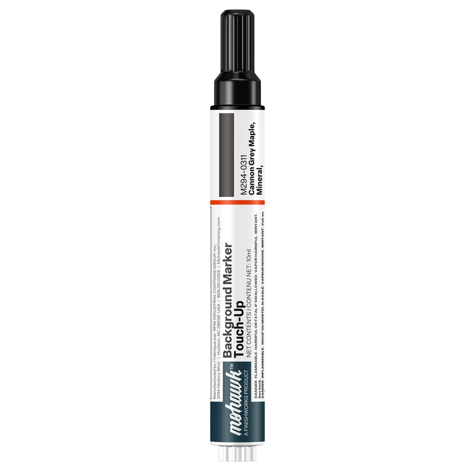 Mohawk Cannon Grey Maple Mineral Graphite background marker touch-up pen for wood finish repair