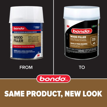 3M Bondo wood filler 30 oz repair damaged wood putty exterior interior