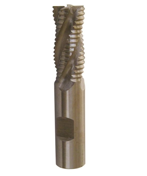 5/16 inch cobalt roughing end mill HSS-Co serrated milling cutter tool
