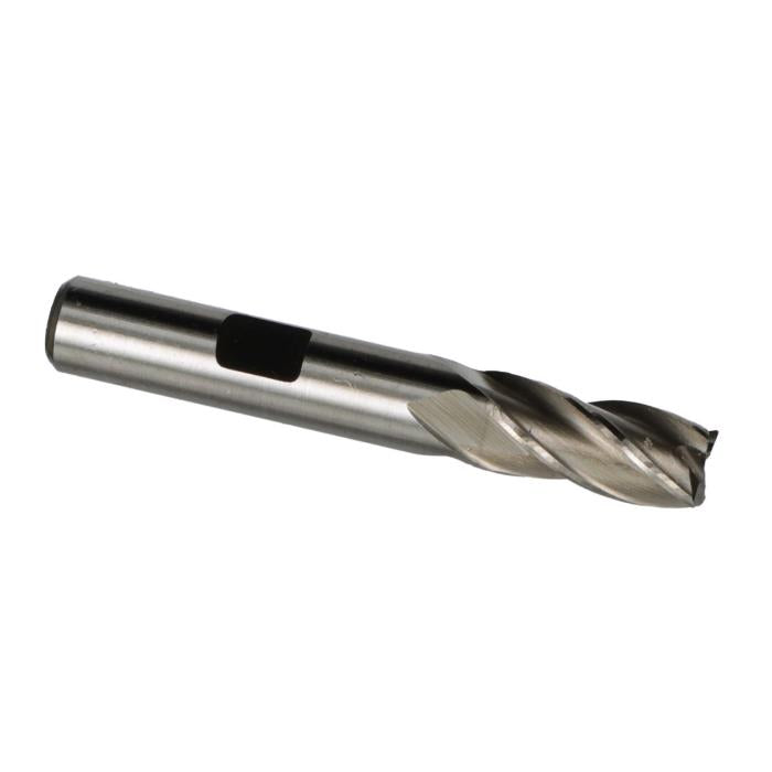 1/2 inch x 3/8 inch HSS 4 flute single end end mill high-speed steel cutter tool