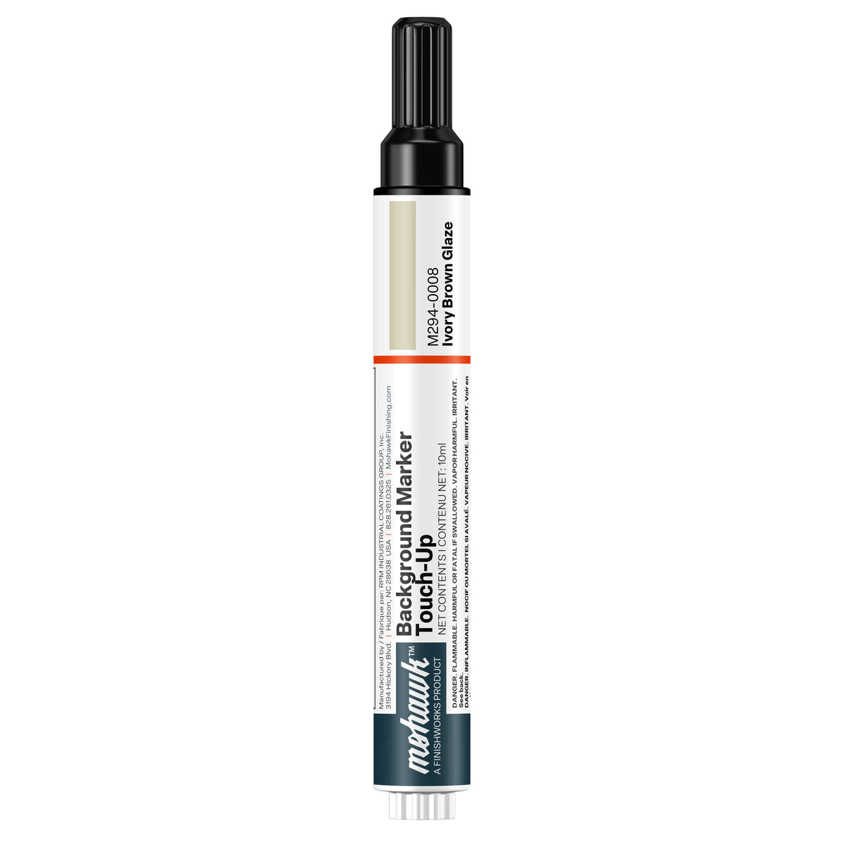 Mohawk Ivory Brown Glaze background marker touch-up pen for wood finish repair