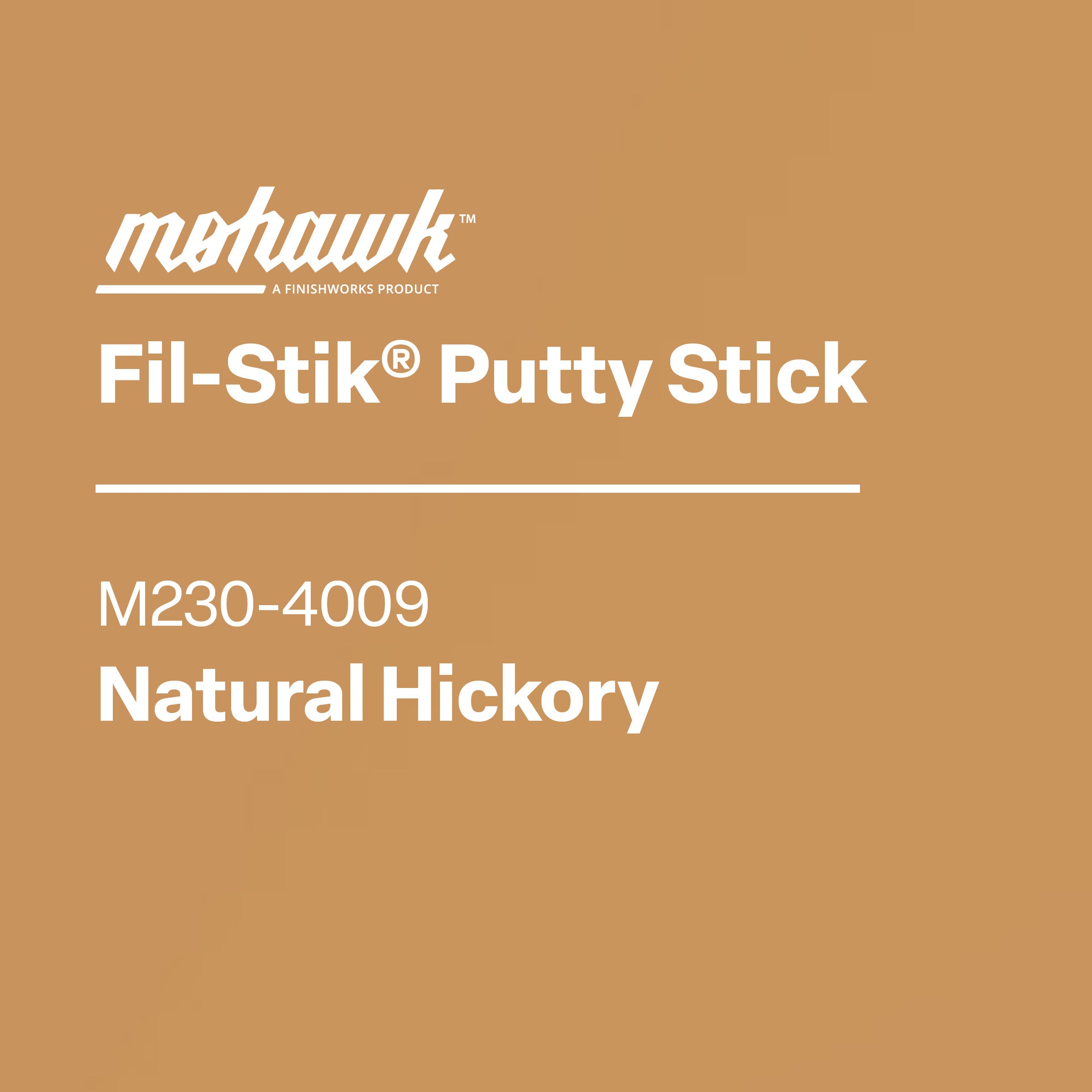 Mohawk M230-4009 Natural Hickory furniture scratch and nick touch-up stick