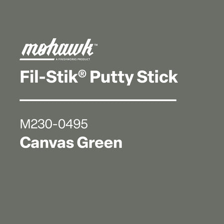 Mohawk M230-0495 Canvas Green furniture scratch and nick touch-up stick