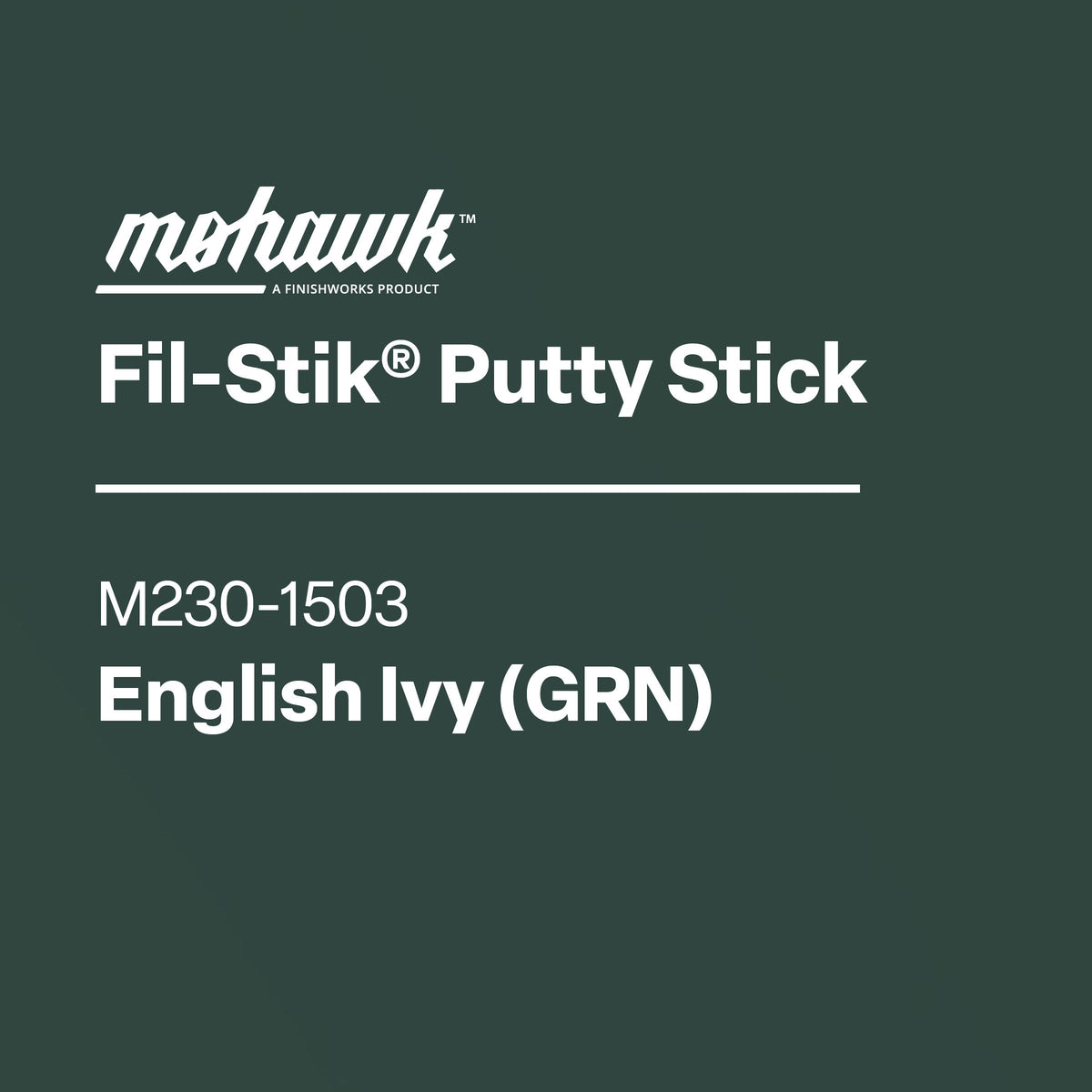 Mohawk M230-1503 English Ivy furniture scratch and nick touch-up stick