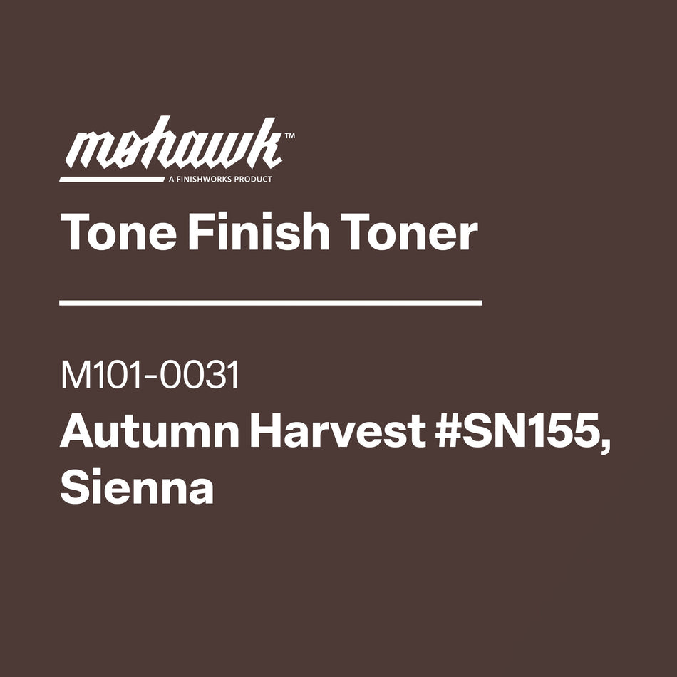 Mohawk Tone Finish Toner Autumn Harvest #Sn155, Sienna