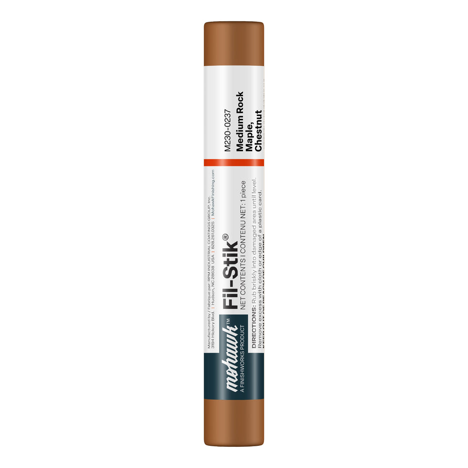 Mohawk Fil-Stik Medium Rock Maple, Chestnut