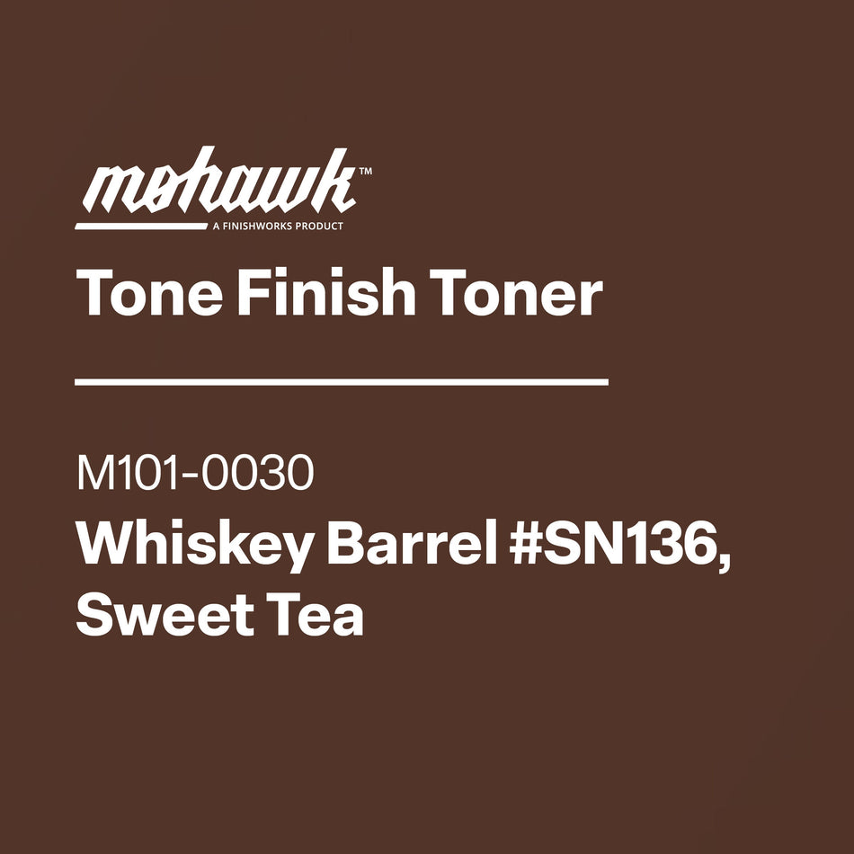 Mohawk Tone Finish Toner Whiskey Barrel #Sn136, Sweet Tea