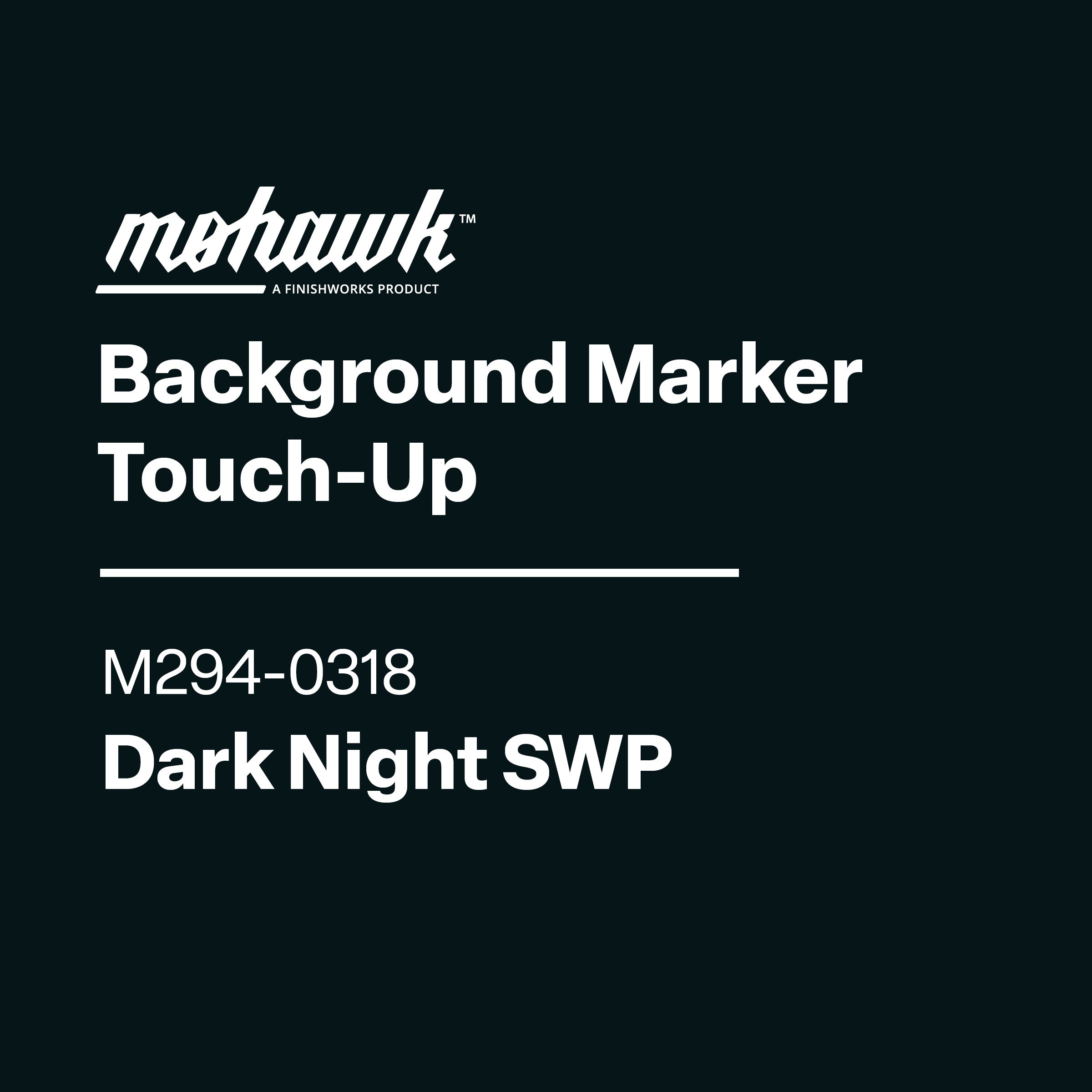 Mohawk Dark Night SWP background marker touch-up pen for wood finish repair