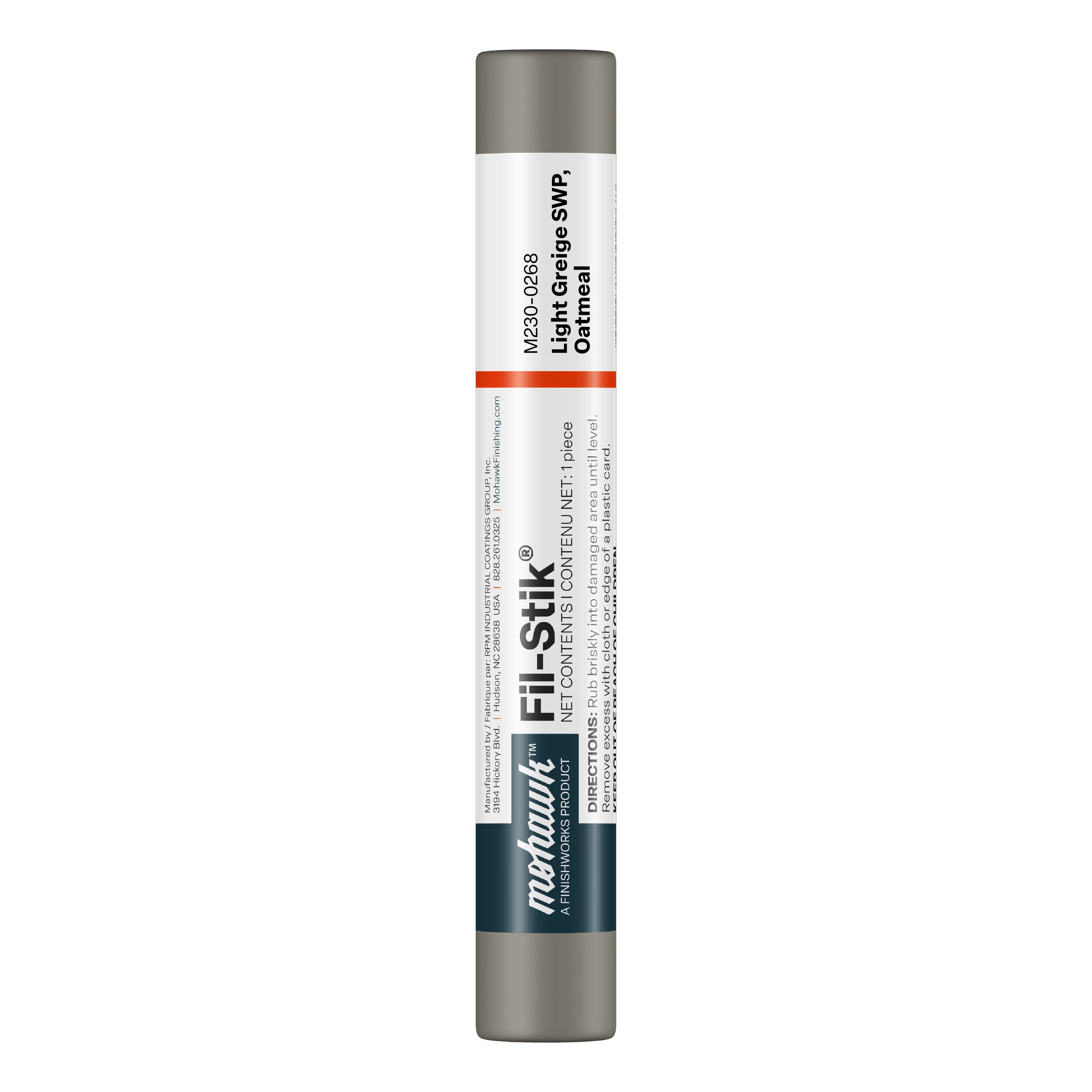 Mohawk Light Greige SWP Oatmeal Fil-Stik wax putty stick for wood repair