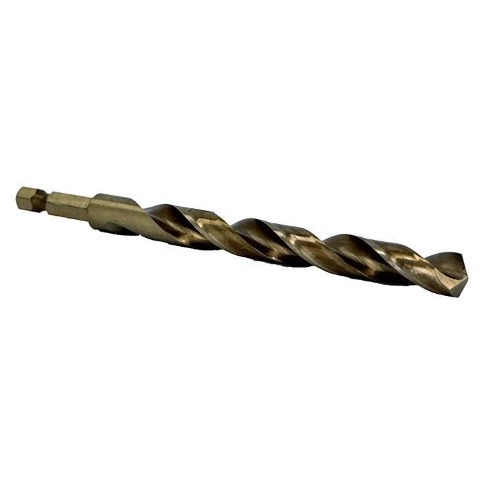 1/2" Cobalt Quick Change Hex Shank Drill Bit