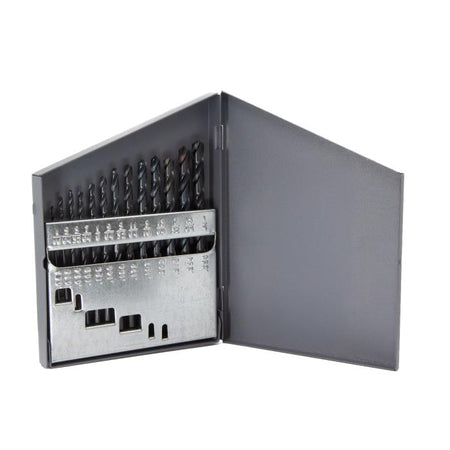 13 piece HSS screw machine drill bit set 1/16 to 1/4 x 64ths