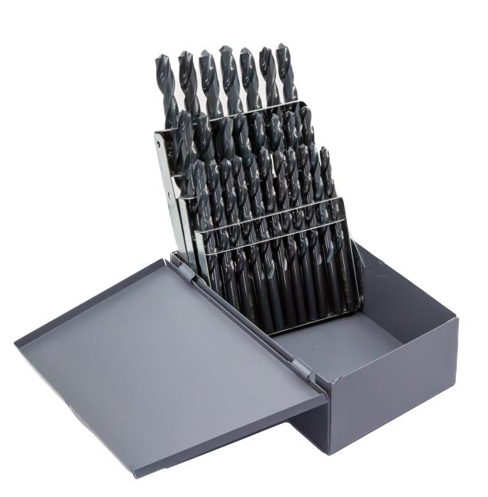 26 piece HSS jobber drill bit set letter sizes A to Z