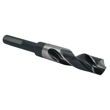 1-3/8 reduced shank HSS drill bit with 1/2 inch 3-flat shank for metal drilling