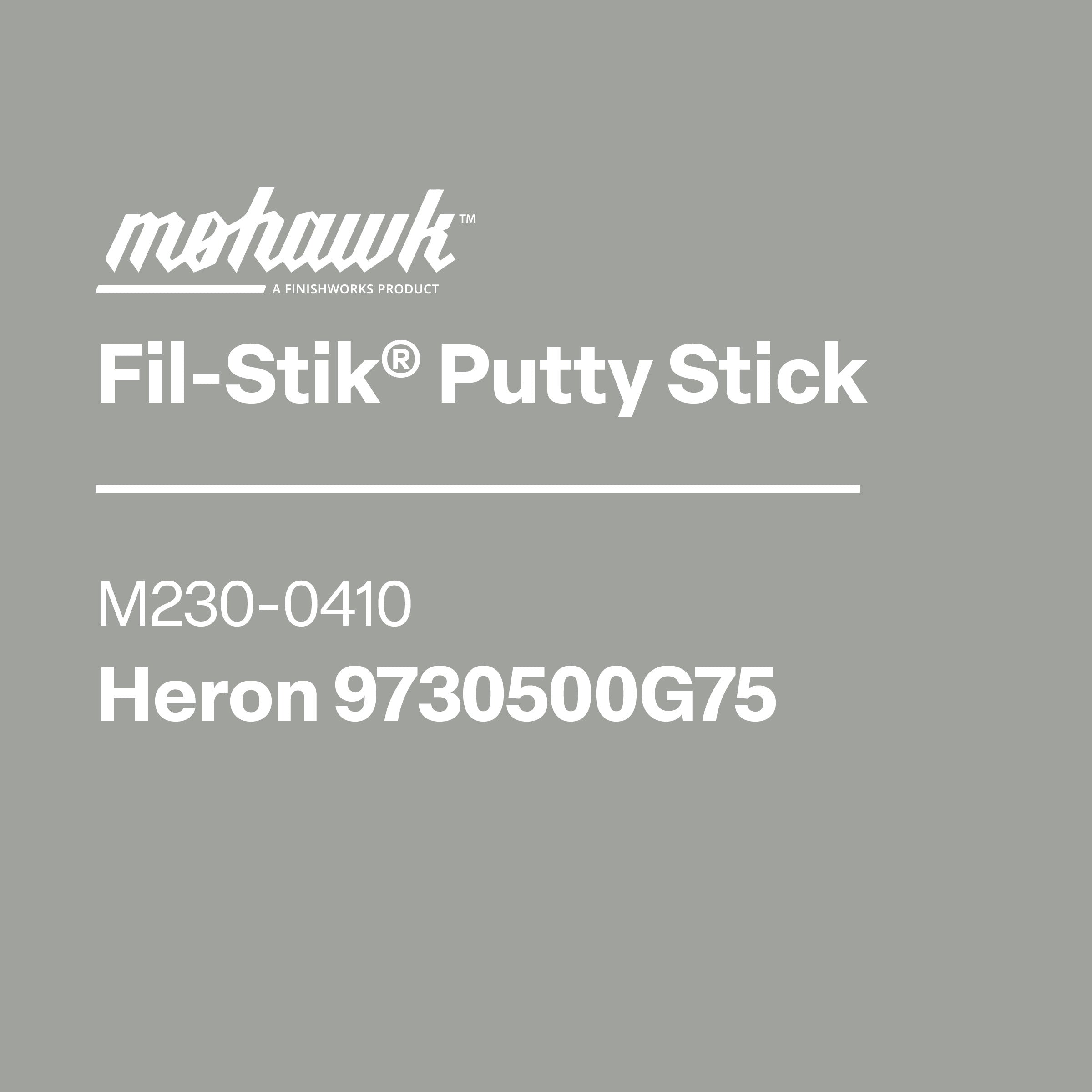 Mohawk M230-0410 Heron furniture scratch and nick touch-up stick