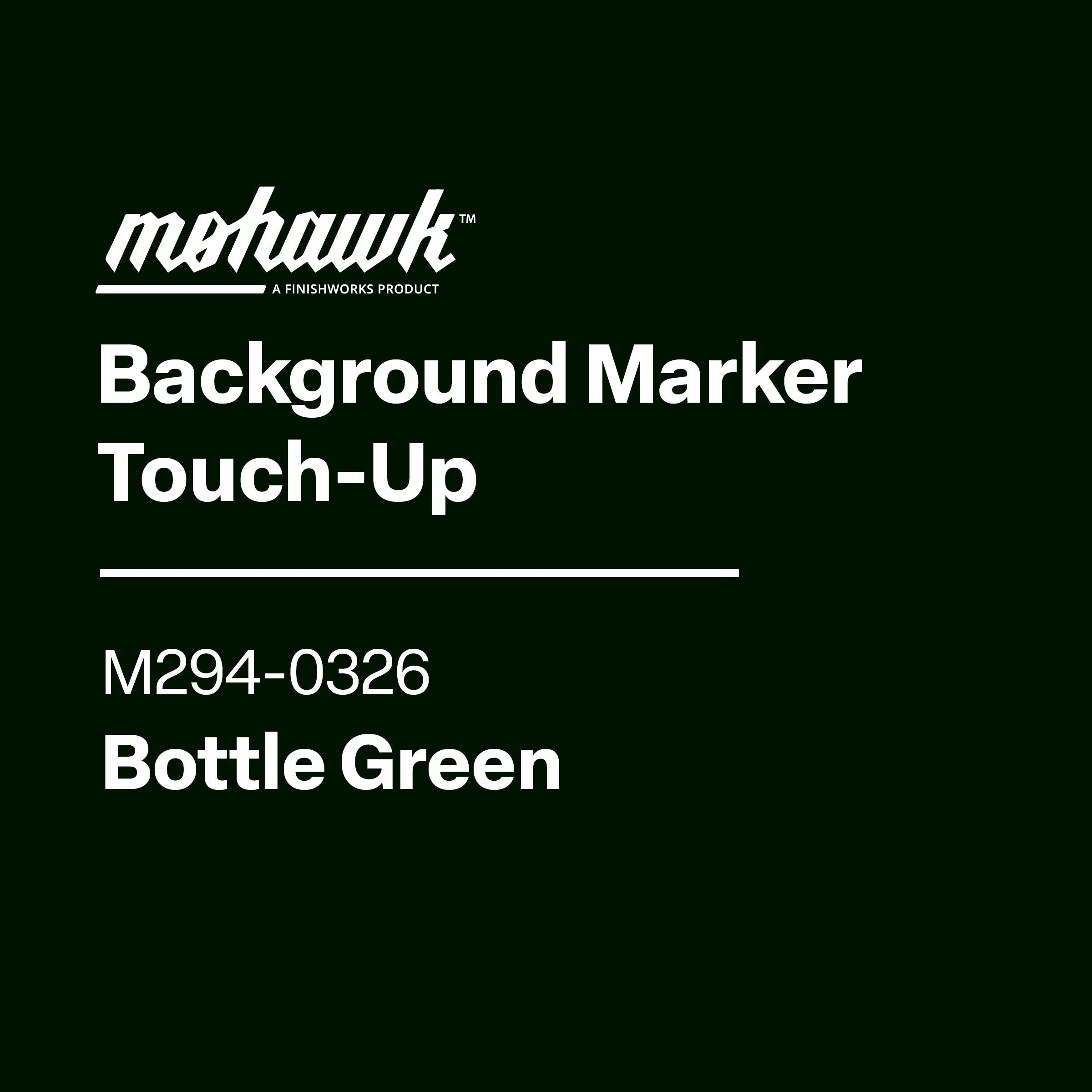 Mohawk M294-0326 Bottle Green furniture touch-up marker for scratches