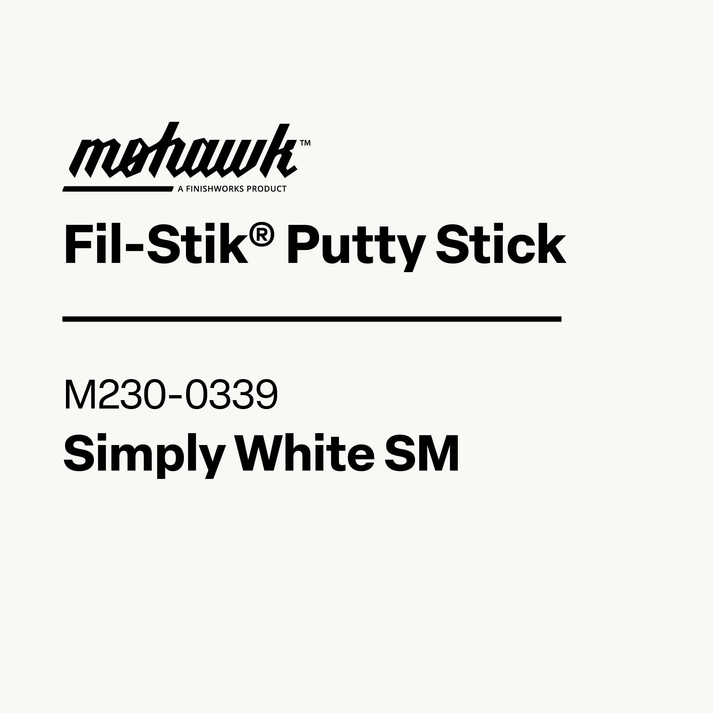 Mohawk Fil-Stik Simply White SM Putty Stick