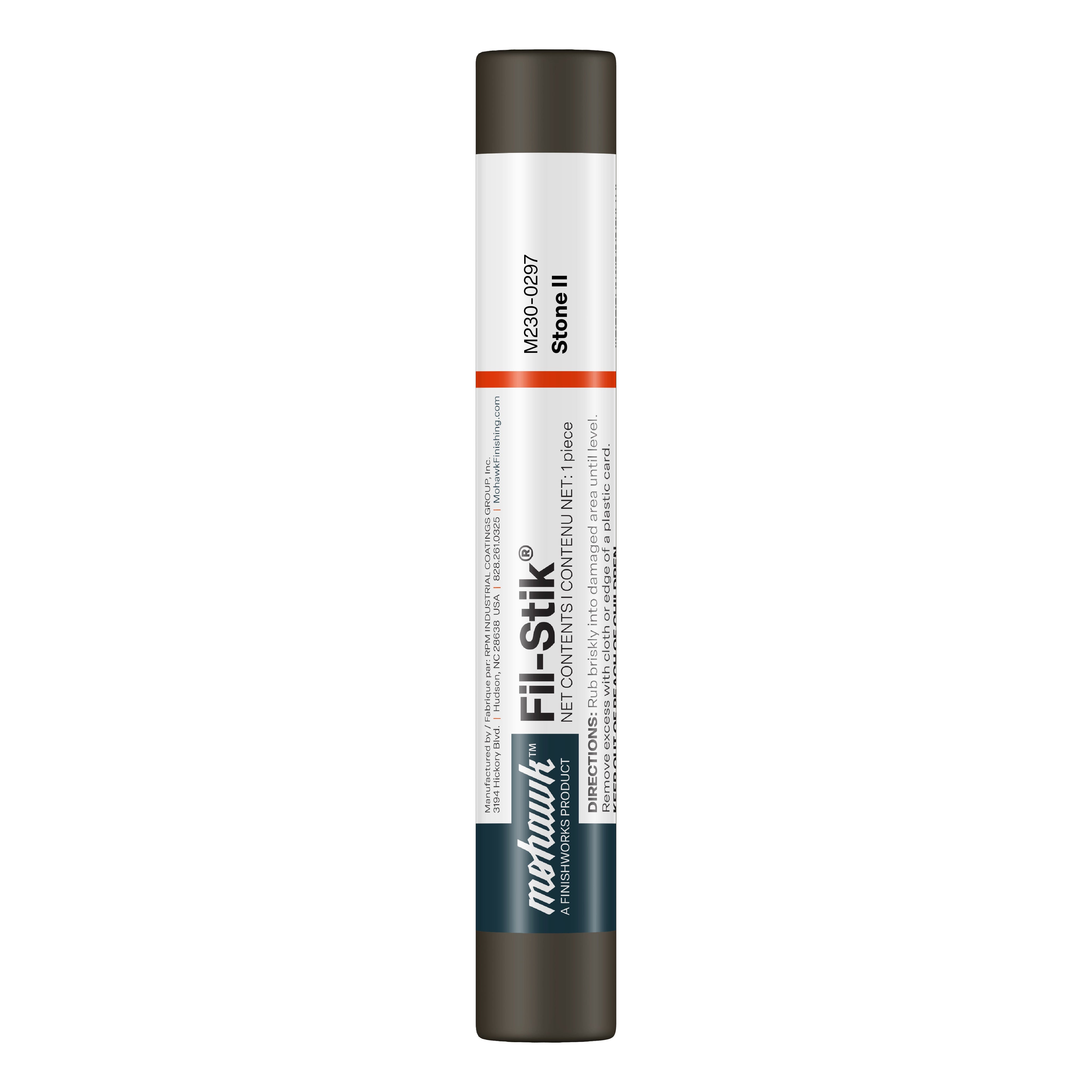 Mohawk Stone II Fil-Stik wax putty stick for wood scratch repair