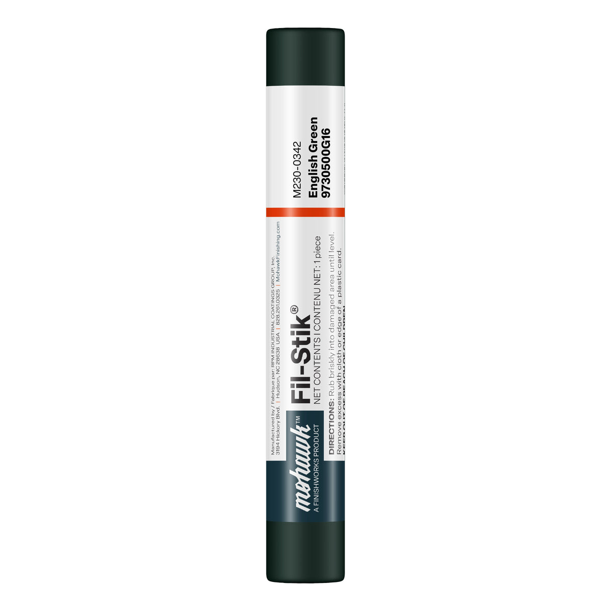 Mohawk English Green 9730500G16 Fil-Stik wax putty stick for wood repair