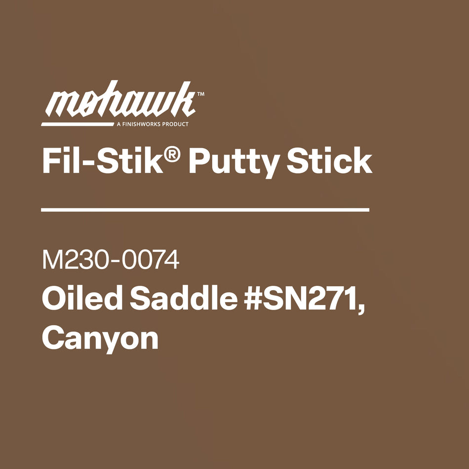 Mohawk Fil-Stik Oiled Saddle #Sn271, Canyon