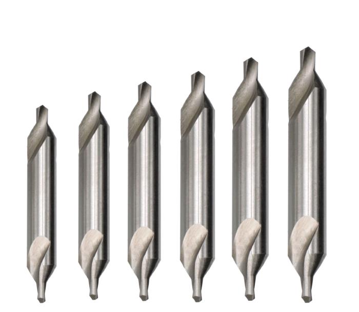 #1- #6 Regular HSS Combined Drill Bit and Countersink Set