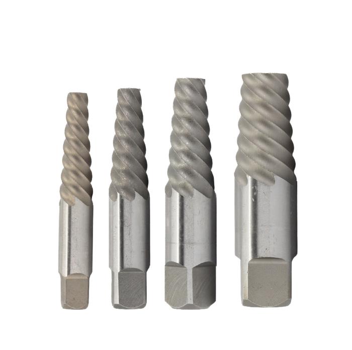 #6-9 Carbon Steel Spiral Flute Screw Extractor Set