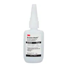3M Scotch-Weld Surface Insensitive Instant Adhesive SI1500, Clear, 50 Gram