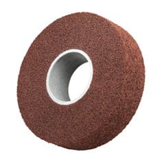 Scotch-Brite Metal Finishing Convolute Wheel, MF-WL, 5A Coarse, 8 in x 1 in x 3 in