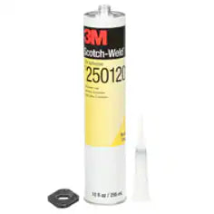 3M Scotch-Weld PUR Adhesive EZ250120, Off-White, 1/10 Gallon Cartidge