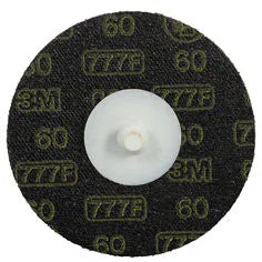 3M Roloc Disc 777F, 60 YF-weight, TR, 3 in, Die R300V 50/Pack